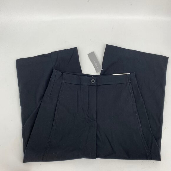 Ann Taylor Black Wide-Leg Trousers | Size 2P - Picture 5 of 6